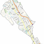 Newport News City Map, Virginia   Us County Maps Pertaining To Map Of Virginia Newport News