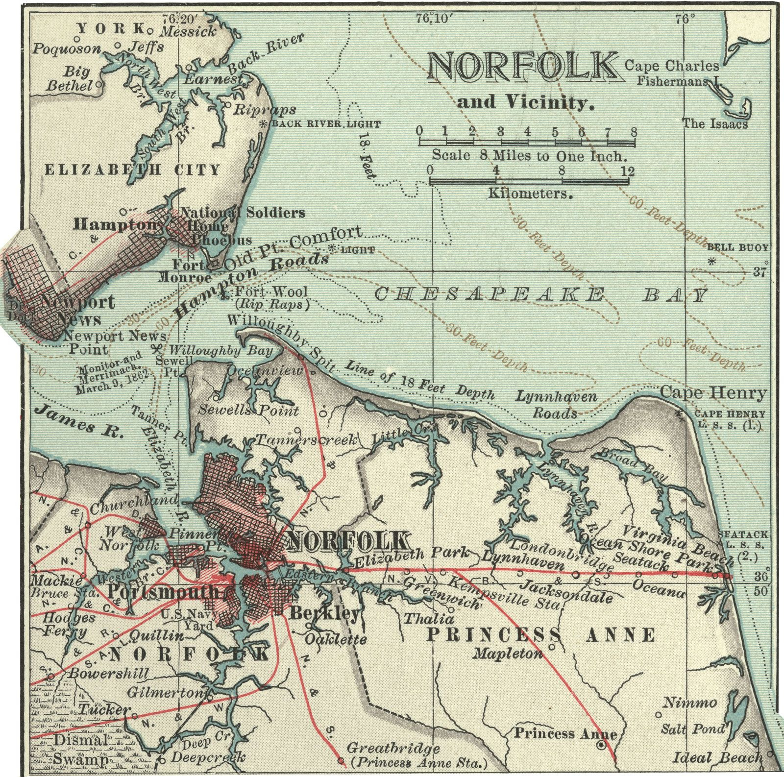 Norfolk | History, Attractions &amp;amp; Culture | Britannica pertaining to Norfolk Virginia on a Map
