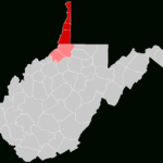 Northern Panhandle Of West Virginia   Wikipedia For Map Of Northern West Virginia