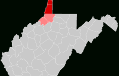 Northern Panhandle Of West Virginia - Wikipedia inside Map Of West Virginia Panhandle
