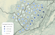 Nws Charleston, Wv Snowfall Climatology within West Virginia Snowfall Map