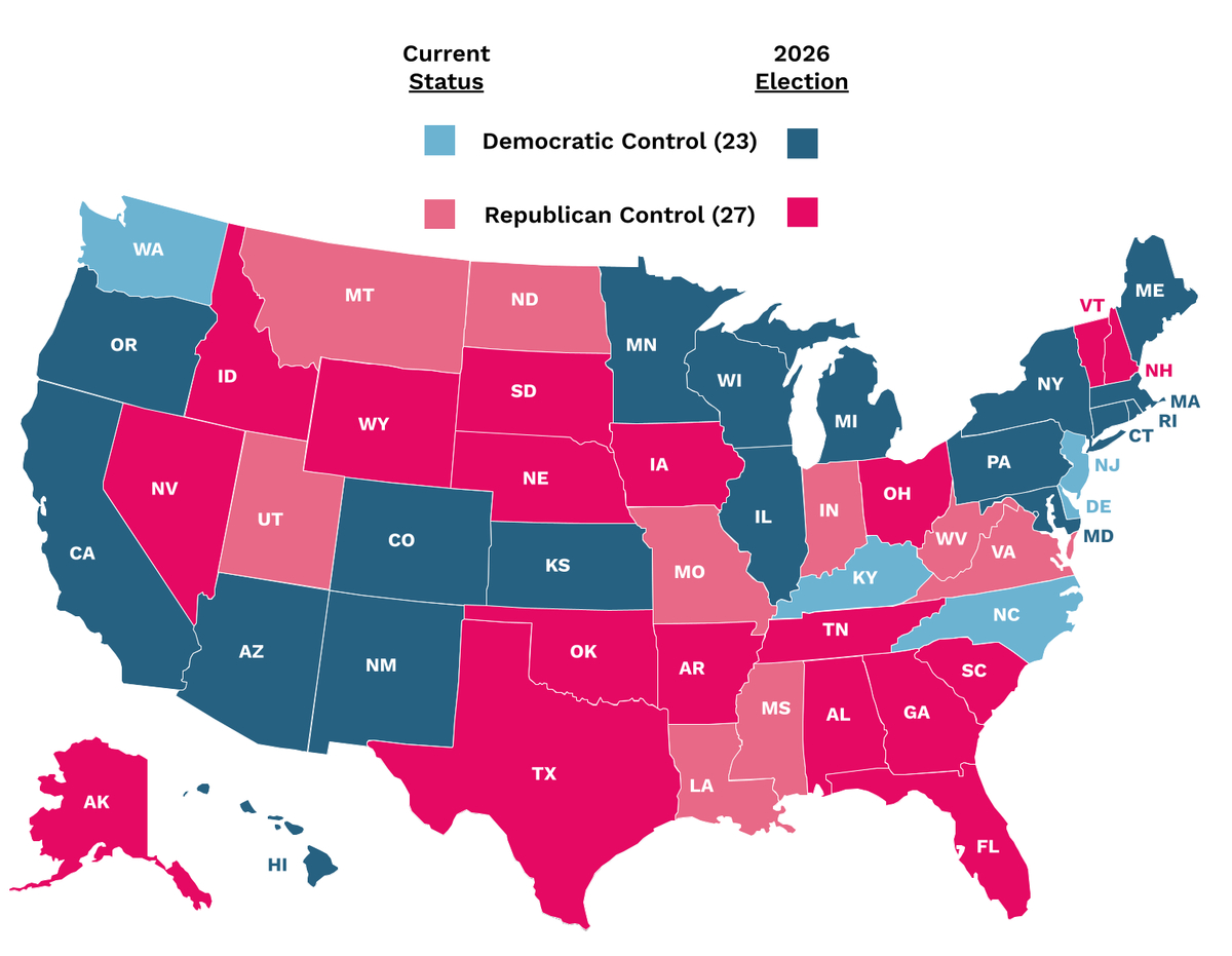 Off-Year Governors&amp;#039; Races: What Virginia And New Jersey Tell Us with regard to Virginia Political Map By County 2026