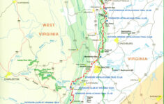 Official Appalachian Trail Maps pertaining to Appalachian Trail West Virginia Map