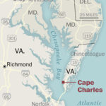 On The Eastern Shore, Virginia'S Cape Charles Is In The Midst Of A With Map Of Cape Charles Virginia