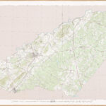 Orange County, Virginia : 1:50 000 Scale Topographic Map | Library With Regard To Map Of Orange County Virginia