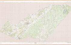 Orange County, Virginia : 1:50 000-Scale Topographic Map | Library with regard to Map Of Orange County Virginia