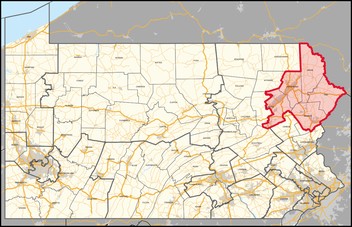 Pennsylvania&amp;#039;S 8Th Congressional District - Wikipedia within Virginia 8Th Congressional District Map