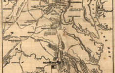 Places In Civil War History: Virginia Geography | Worlds Revealed for Civil War Maps Of Virginia