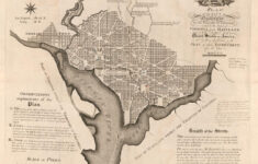 Plan Of The City Of Washington In The Territory Of Columbia throughout Map Of Washington Dc Virginia Area