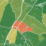 Property Crime Rates And Non Violent Crime Maps | Crimegrade Within Map Of Inwood West Virginia