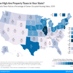 Property Taxesstate And County, 2025 | Tax Foundation Maps Pertaining To West Virginia Property Tax Maps