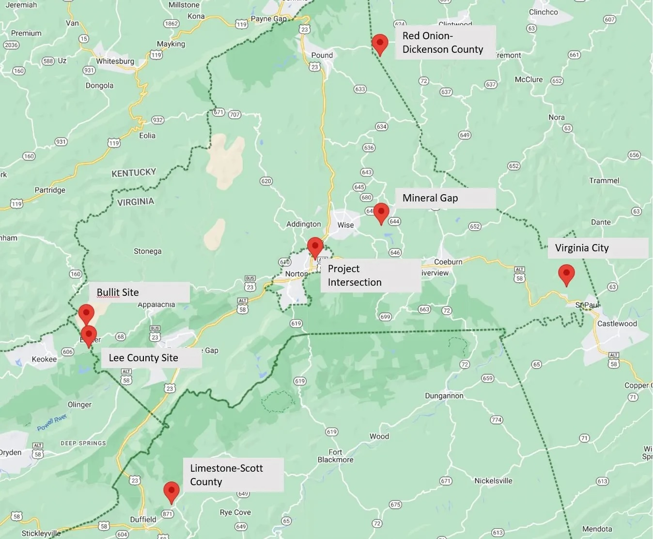 Proposals To Put New Nuclear Reactors Near Coal Mine Sites Ignore regarding Nuclear Plants in Virginia Map