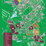 Public Parking To Tailgate? In Virginia Tech Lot 1 Parking Map