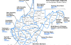 Publication Details intended for Map Of Rivers In West Virginia