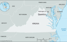 Quantico | Virginia, Map, Fbi, &amp; Facts | Britannica within Quantico Virginia on a Map