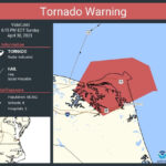 Quick Forming Virginia Beach Tornado Left Short Window For Warning Throughout Tornado Warning Virginia Map