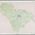 Raleigh County, West Virginia : 1:100 000 Scale Topographic Map Intended For Raleigh County West Virginia Map