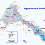 Rappahannock River   Virginia Intended For Map Of Rappahannock River In Virginia