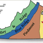 Region Rock For Five Regions Of Virginia Map