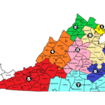 Regional Map   Moms In Motion For Virginia State Police Division Map