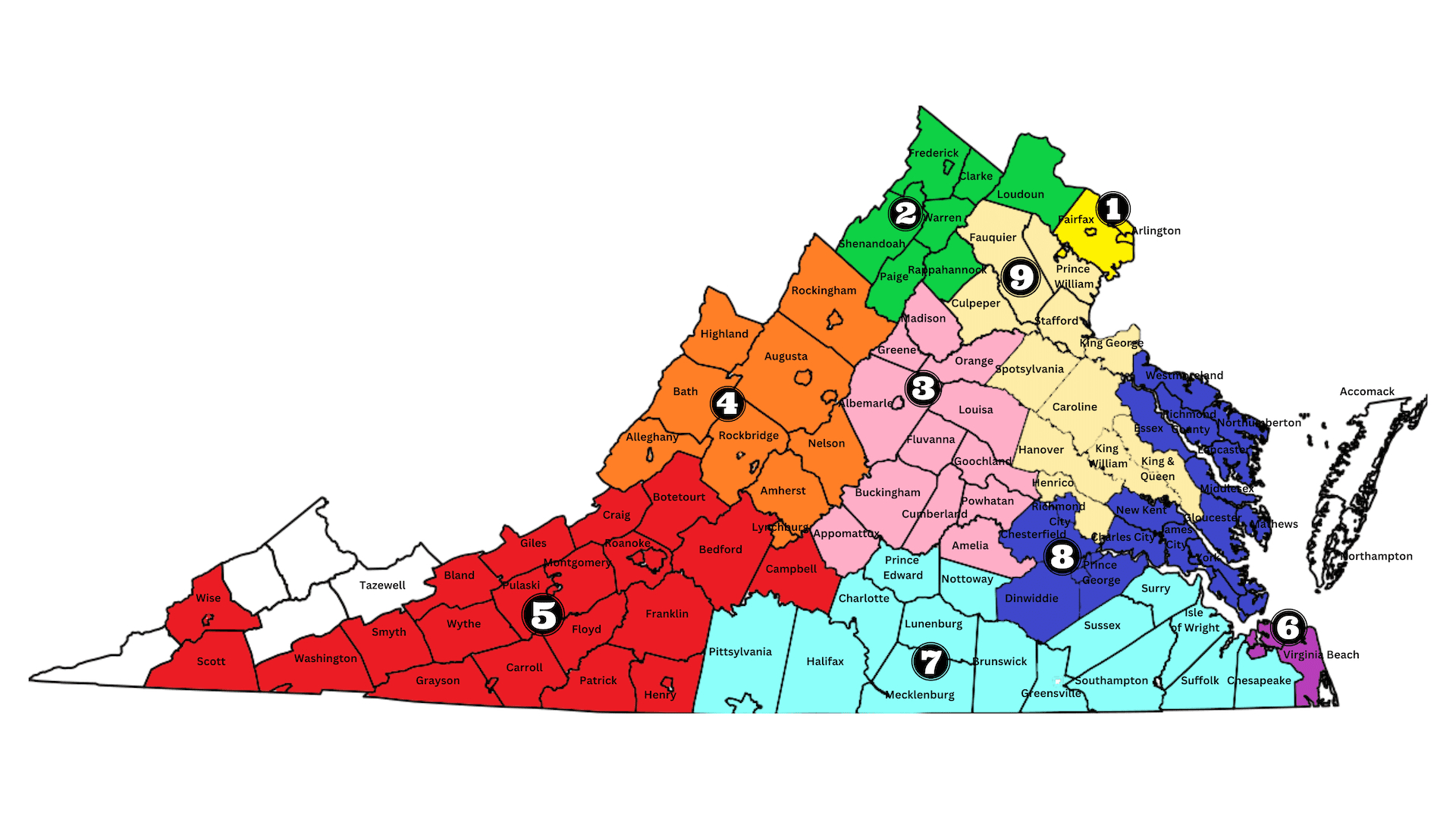 Regional Map - Moms In Motion for Virginia State Police Division Map