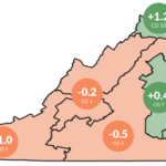 Regions That Will Gain, Lose Representation For Map Of Virginia Delegate Districts