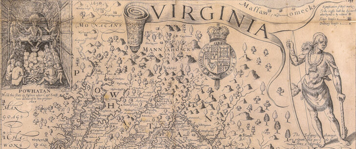 John Smith Map of Virginia