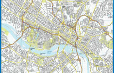 Richmond Downtown Karte within Street Map Of Richmond Virginia