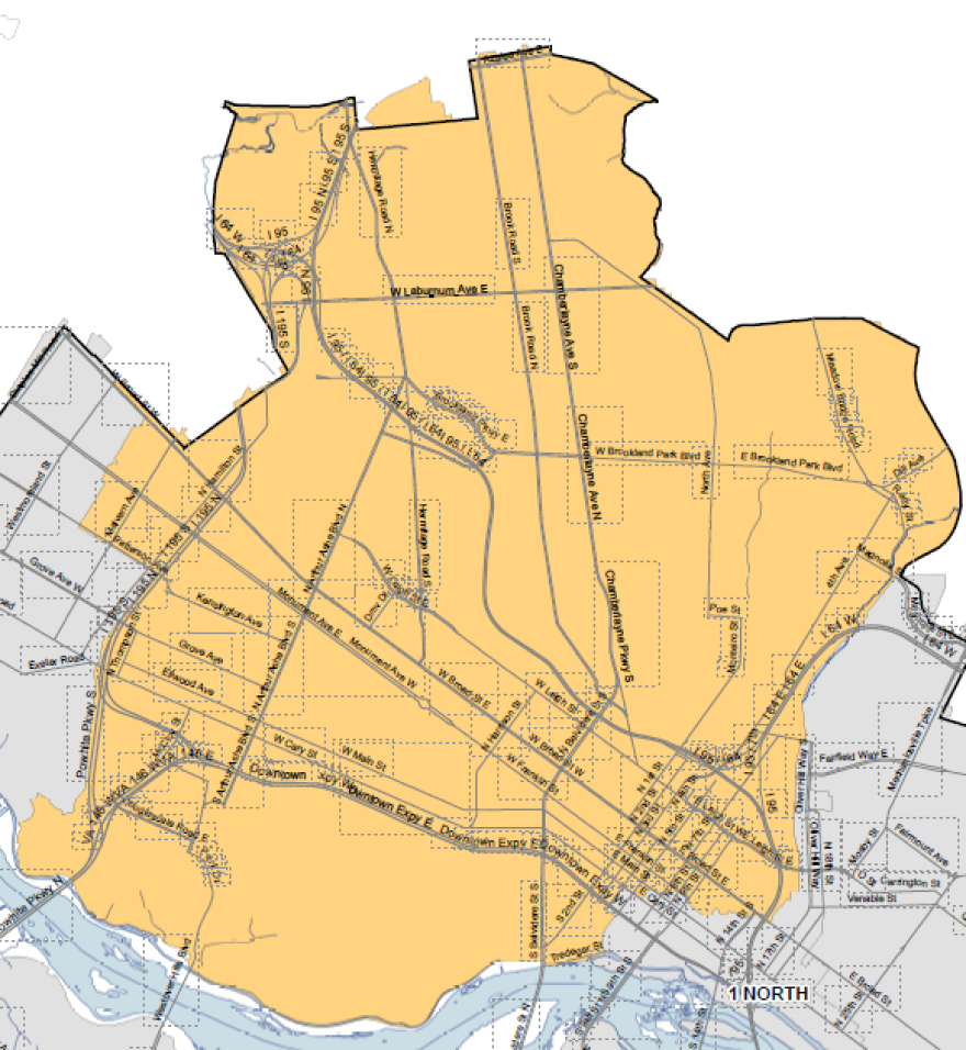 Richmond Issues Partial Boil Water Advisory After Issue At for Boil Water Advisory Virginia Map