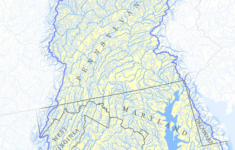 Rivers And Watersheds Of Virginia for Map Of 4 Major Rivers In Virginia