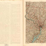 Road Map, Washington And Vicinity, Maryland  Virginia  District Of Regarding Road Map Of Maryland And Virginia