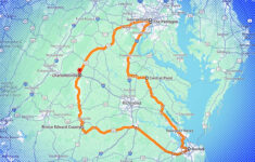 Road Trip! Take A Summer Drive Through 'Landmarks' In Law In D.c. within Map of DC and Virginia
