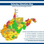 Schools In Nearly Half Of West Virginia Closed As Covid 19 Cases In West Virginia School Closing Map