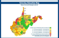 Schools In Nearly Half Of West Virginia Closed As Covid-19 Cases in West Virginia School Closing Map