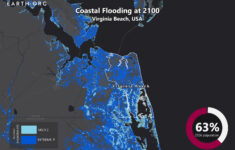 Sea Level Rise Projection Map - Virginia Beach | Earth pertaining to City of Virginia Beach Flood Map