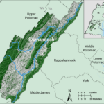 Shenandoah • Ecohealth Report Cards In Shenandoah River West Virginia Map