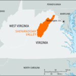 Shenandoah Valley | Virginia, Map, Description, & Facts | Britannica Intended For Shenandoah River West Virginia Map