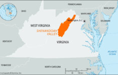 Shenandoah Valley | Virginia, Map, Description, &amp; Facts | Britannica intended for Shenandoah River West Virginia Map