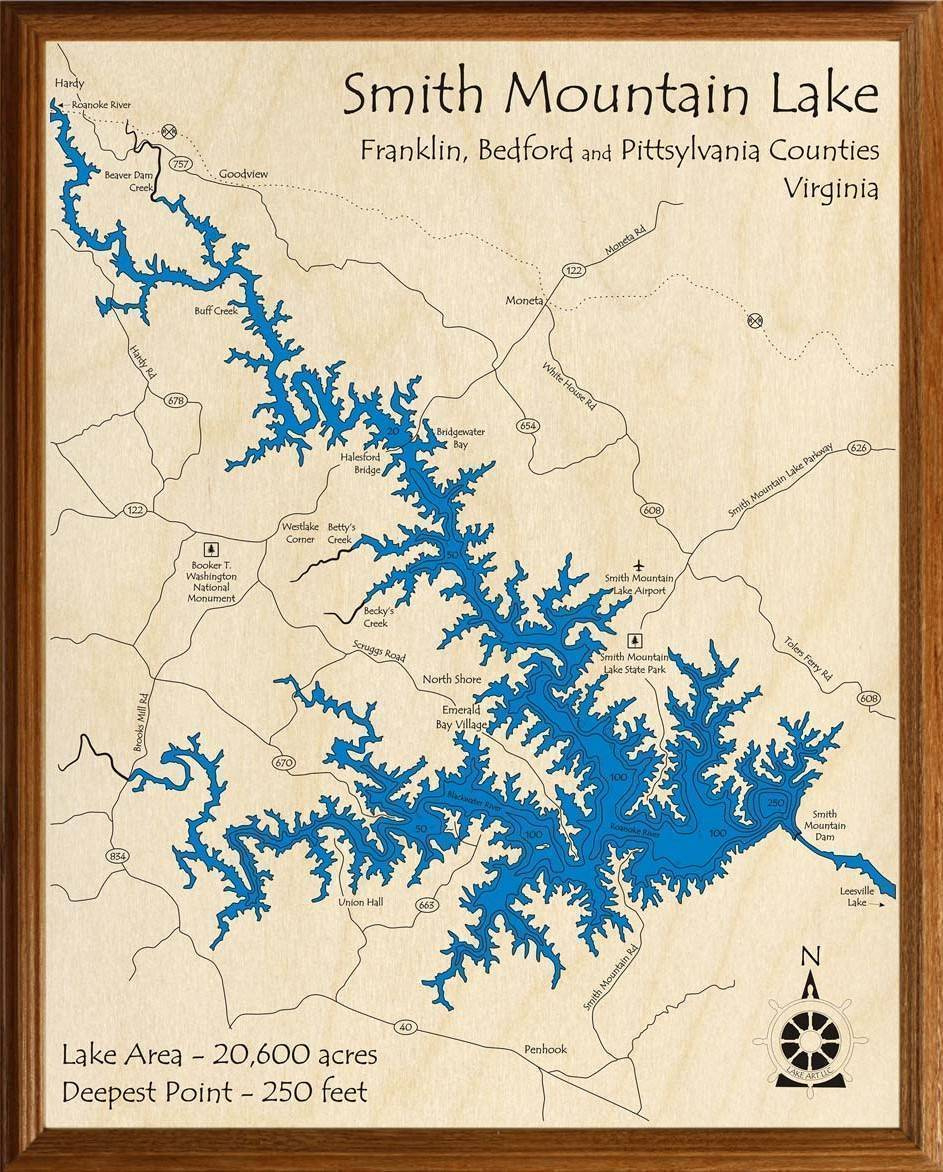 Smith Mountain Lake | Lakehouse Lifestyle inside Map Of Smith Mountain Lake In Virginia