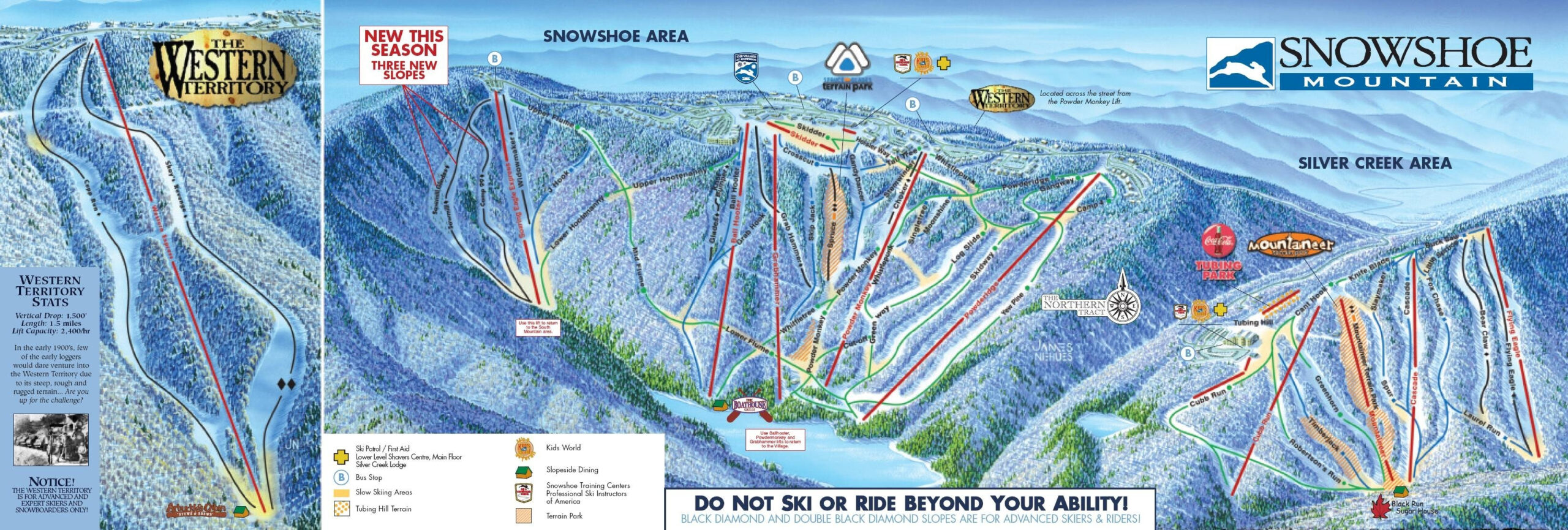 Snowshoe Mountain Trail Map • Piste Map • Panoramic Mountain Map with regard to Map Of Snowshoe West Virginia