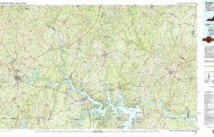 South Boston Topographical Map 1:100,000, Virginia, Usa in Map Of South Boston Virginia