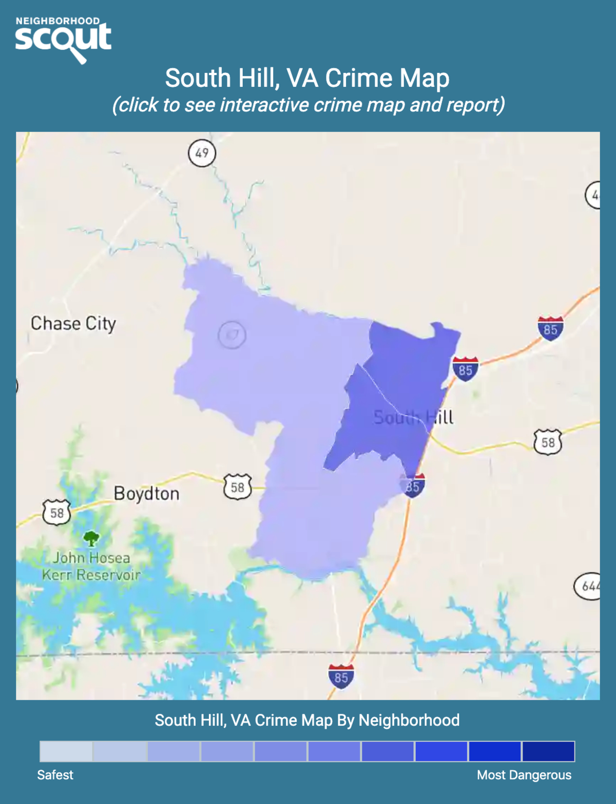 South Hill Crime Rates And Statistics - Neighborhoodscout intended for Map Of South Hill Virginia