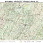 Spruce Knob Seneca Rocks National Recreation Area | Stanfords For Spruce Knob West Virginia Map