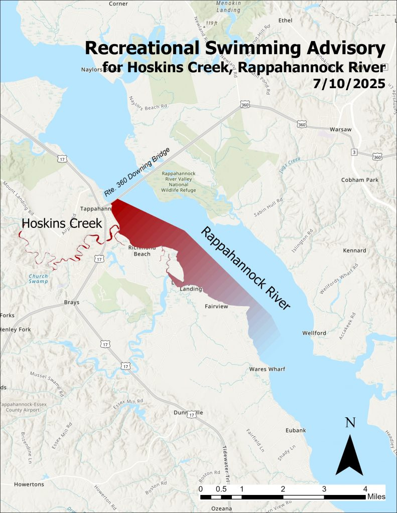 Swimming Advisory Archives - Newsroom in Virginia Beach Bacteria Warning Map