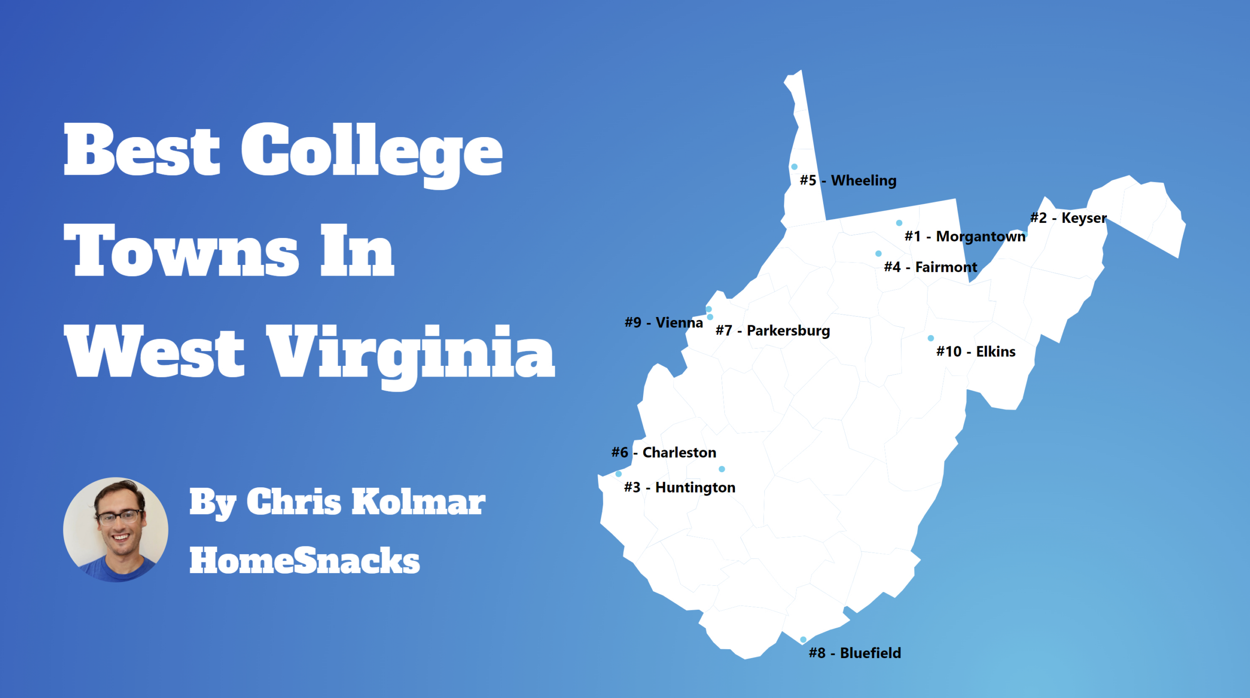 The 10 Best College Towns In West Virginia For 2024 - Collegesnacks regarding Colleges In West Virginia Map