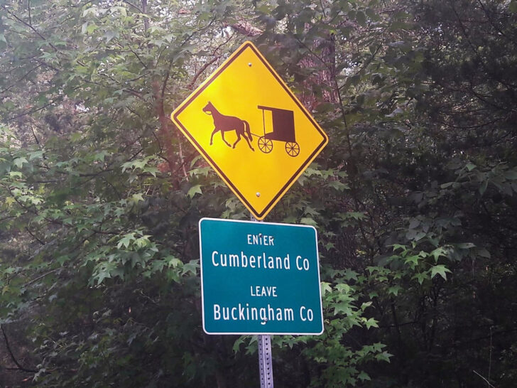 Map of Amish Communities in Virginia