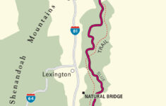 The Appalachian Trail Through Virginia | Road Trip Usa intended for Appalachian Trail West Virginia Map