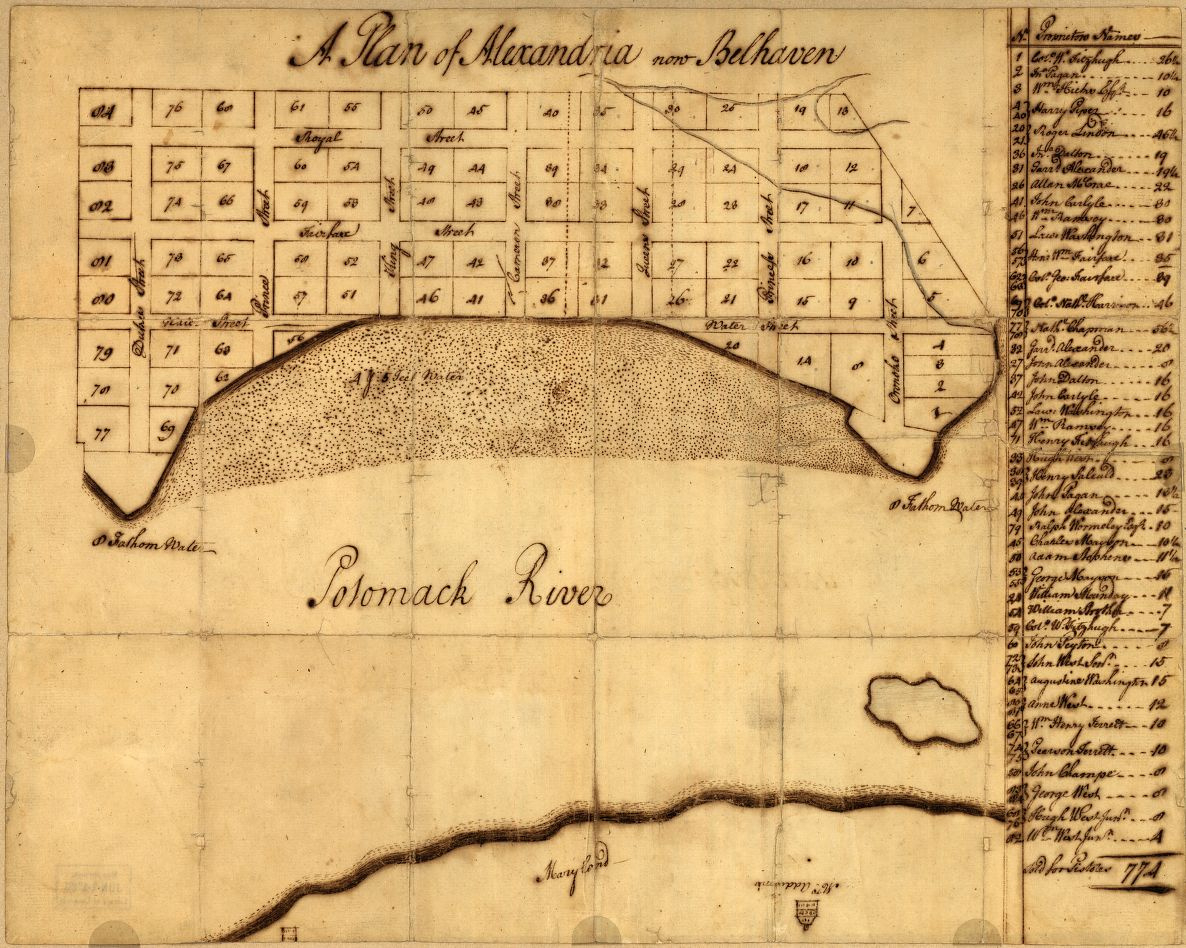 The Early Years Of Alexandria, Virginia | Worlds Revealed regarding Old Town Alexandria Virginia Map