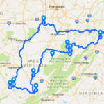The Great Mountain State Road Trip: Day 1   Wv Living Magazine Within West Virginia Road Trip Map