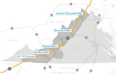 The I-81 Corridor Manufacturing Success: Shenandoah Valley within Interstate 81 In Virginia Map